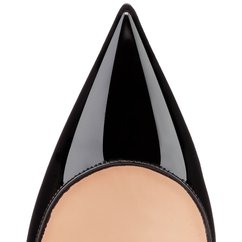 Christian Louboutin Black Patent Leather Heels - Picture 5 of 11